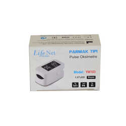 Dijital Pulse Oksimetre Parmaktan Nabız Ölçer Taşınabilir Oximeter YM103 - Thumbnail