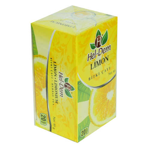 Hel-Dem Limon Bitki Çayı 2 Gr x 20 Süzen Poşet 40 Gr