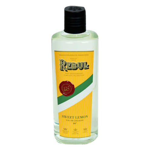 Rebul Limon Kolonyası 80 Derece Cam Şişe 270 ML 125. Yıl Özel Sweet Lemon