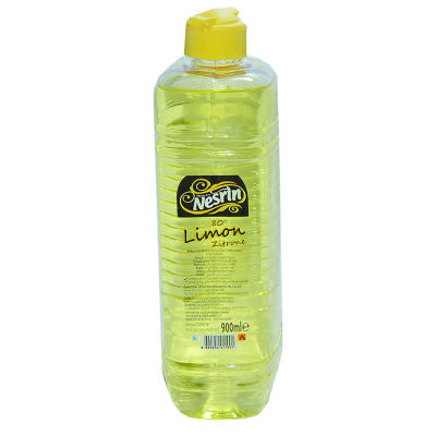 Nesrin Limon Kolonyası 80 Derece Pet Şişe 900 ML