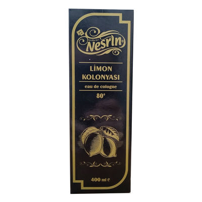 Nesrin Limon Kolonyası 80 Derece Pet Şişe Kutulu 400 ML - Eau De Cologne