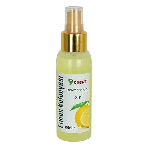 Kırıntı Limon Kolonyası 80 Derece Pet Şişe Sprey 100 ML