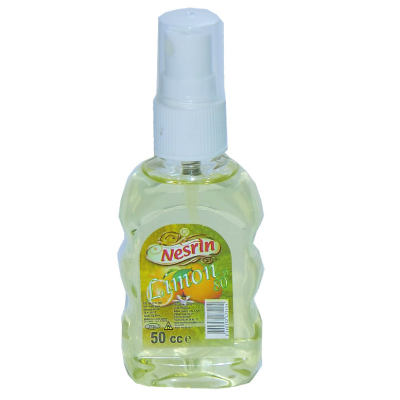 Nesrin Limon Kolonyası 80 Derece Pet Şişe Sprey 50 ML