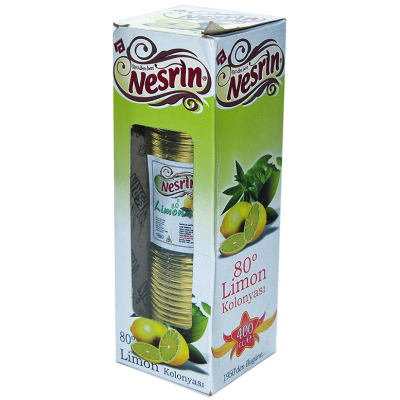 Nesrin Limon Kolonyası Kutulu 80 Derece Pet Şişe 400 ML