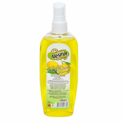 Nesrin Limon Kolonyası Sprey 80 Derece Pet Şişe 160 ML