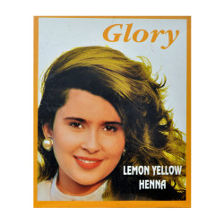 Glory - Limon Sarı Hint Kınası (Lemon Yellow Henna) 10 Gr Paket Görseli