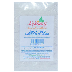 LokmanAVM - Limon Tuzu Granül Çakıl 50 Gr Paket Görseli