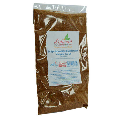 LokmanAVM Kahvaltılık Poy Baharat Karışımı 100 Gr Paket