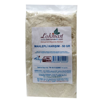 LokmanAVM Mahlepli Karışım Pasta Kurabiye Poğaça Katığı 50 Gr Paket