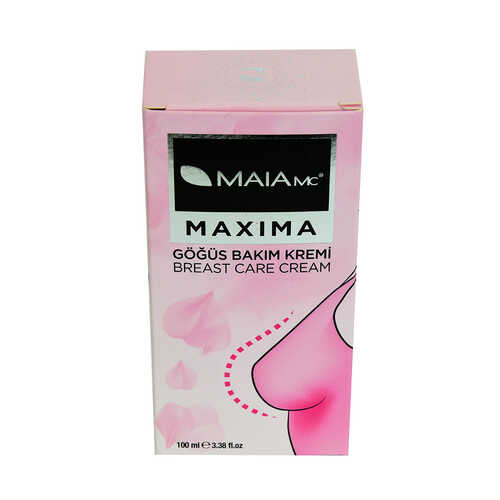 Maia mc Maxima Doğal Bitkisel Yağ Karışımı Göğüs Bakım Kremi 100 ML
