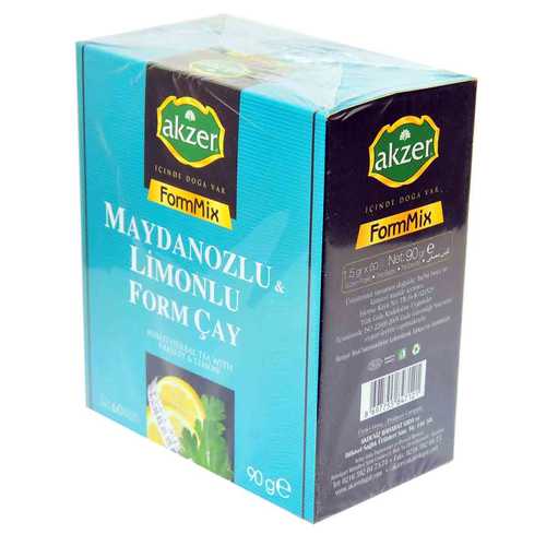 Akzer Maydanozlu ve Limonlu Bitkisel From Çay 60 Süzen Poşet