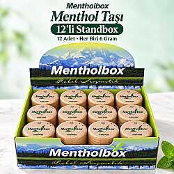 Menthol Taşı 6 Gram X 12 Adet - Spa ve Masaj Mentolü