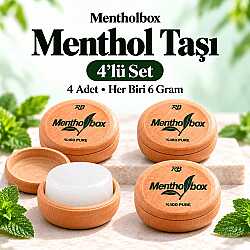 Menthol Taşı 6 Gram X 4 Adet - Spa ve Masaj Mentolü