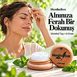 Menthol Taşı 6 Gram X 6 Adet - Spa ve Masaj Mentolü - 6