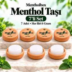 Menthol Taşı Spa ve Masaj Mentholü 6 Gr X 7 Adet