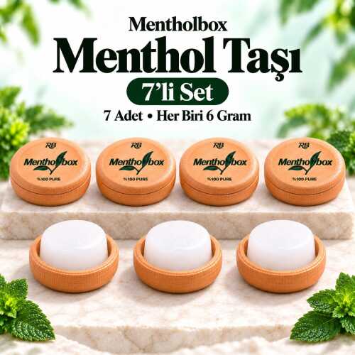 Menthol Taşı Spa ve Masaj Mentholü 6 Gr X 7 Adet - 1