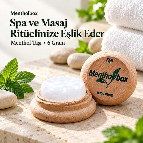 Menthol Taşı 6 Gram - Spa ve Masaj Mentolü - 2