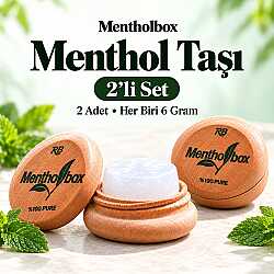 Menthol Taşı 6 Gram X 2 Adet - Spa ve Masaj Mentolü