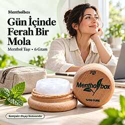 Menthol Taşı 6 Gram X 2 Adet - Spa ve Masaj Mentolü - 3