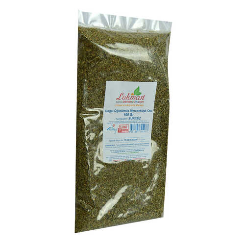 LokmanAVM Mercanköşk Otu Öğütülmüş Doğal 100 Gr Paket