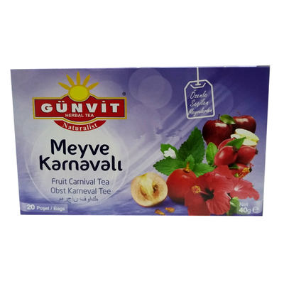 Günvit Meyve Karnavalı Karışık Bitki Çayı 20 Süzen Poşet