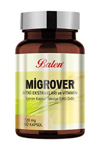 Migrover Bitki Ekstraktları Ve Vitamin İçeren 60 Kapsül - 3