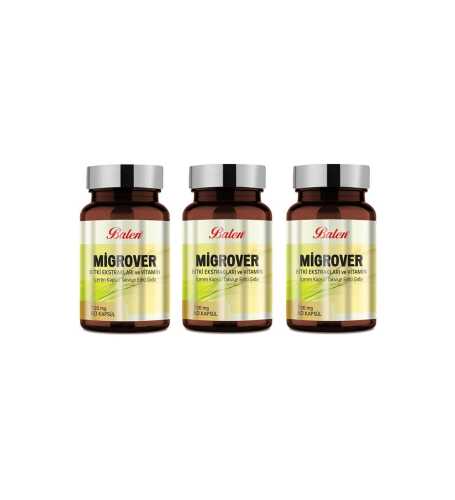 Migrover Bitki Ekstraktları Ve Vitamin İçeren 60 Kapsül - 4