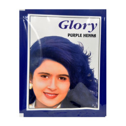 Glory - Mor Hint Kınası (Purple Henna) 10 Gr Paket Görseli