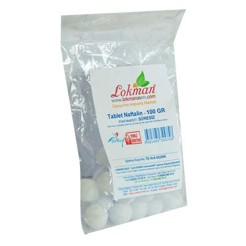 LokmanAVM Naftalin Bilya Tablet 100 Gr Paket