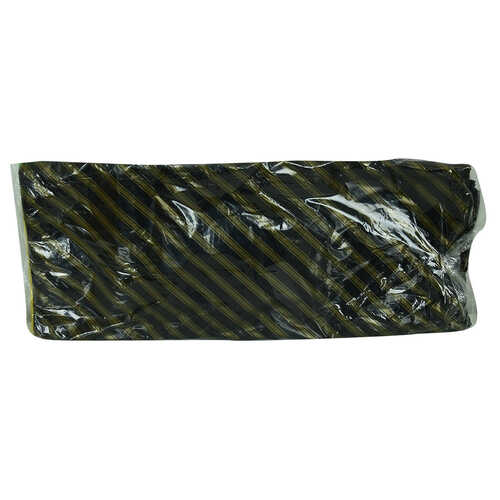 Naksan ArmaNorm Takviyeli Çanta Poşet Siyah Çizgili Desen 40X50 50 Adet No:4