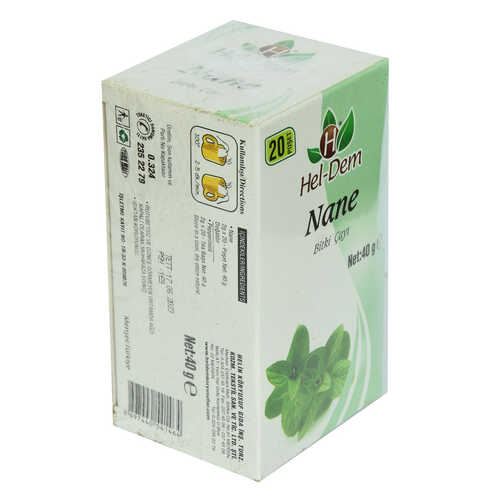 Hel-Dem Nane Bitki Çayı 2 Gr x 20 Süzen Poşet 40 Gr