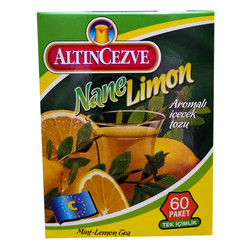 Nane Limon Aromalı Tek İçimlik İçecek Tozu 1.5 Gr X 60 Pkt - Thumbnail