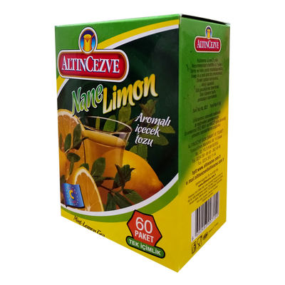 Altıncezve Nane Limon Aromalı Tek İçimlik İçecek Tozu 1.5 Gr X 60 Pkt