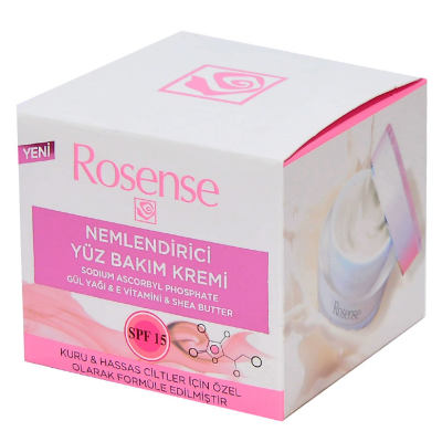 Rosense Nemlendirici Yüz Kremi 50ML - Kuru Hassas Ciltler