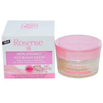 Rosense Nemlendirici Yüz Kremi 50ML - Kuru Hassas Ciltler