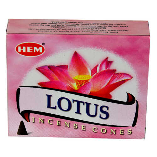 Hem Tütsü Nilüfer Kokulu 10 Konik Tütsü - Lotus