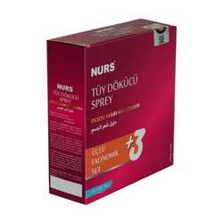 Nurs - Tüy Dökücü Sprey 100 ML X 3 (Üçlü Ekonomik Set) (1)