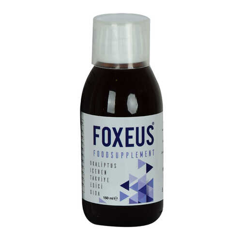 Foxeus Okaliptus İçeren Bitkisel Takviye Edici Gıda 150 ML