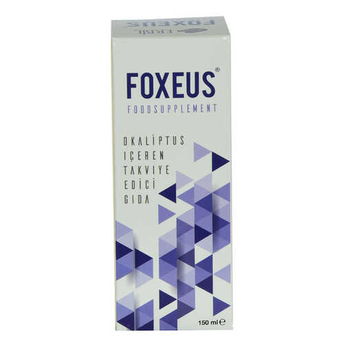 Foxeus Okaliptus İçeren Bitkisel Takviye Edici Gıda 150 ML