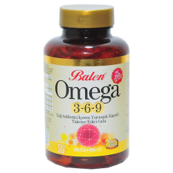 Omega 3-6-9 1585 Mg x 100 Yumuşak Kapsül - Thumbnail