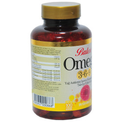 Omega 3-6-9 1585 Mg x 100 Yumuşak Kapsül - Thumbnail