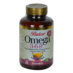 Omega 3-6-9 1585 Mg x 60 Yumuşak Kapsül EPA-18 DHA-12 - Thumbnail