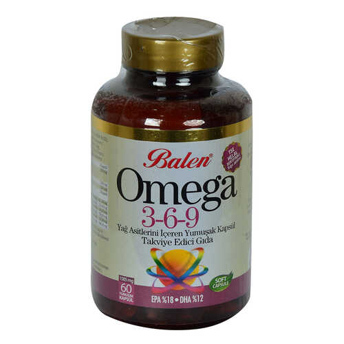 Balen Omega 3-6-9 1585 Mg x 60 Yumuşak Kapsül EPA-18 DHA-12