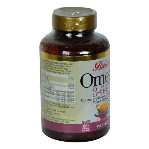 Balen Omega 3-6-9 1585 Mg x 60 Yumuşak Kapsül EPA-18 DHA-12