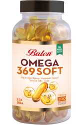Omega 3-6-9 Soft Yağ Asitleri İçeren 1380Mg 200 Yumuşak Kapsül