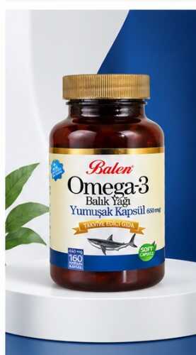 Omega 3 Balık Yağı 650 Mg Yumuşak 160 Kapsül - 4