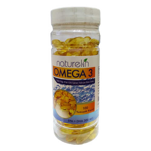 Naturelin Omega 3 Balık Yağı İçeren Gıda 100 Kapsül