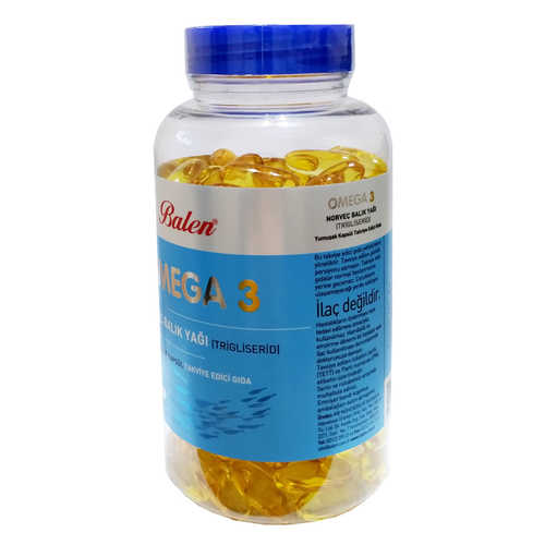 Balen Omega 3 Norveç Balık Yağı İçeren 200 Kapsül (1380 MG - Trigliserid Form)