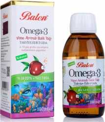Omega-3 Vişne Aromalı Balık Yağı 100 ML - 1