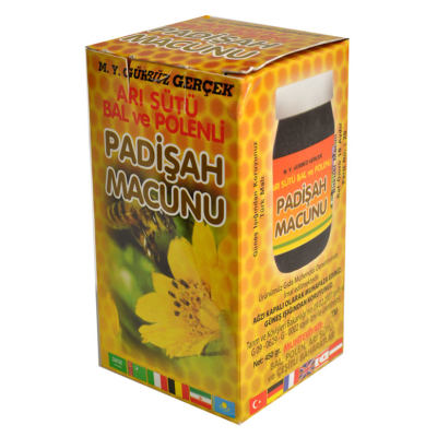 Gerçek Padişah Macunu Cam Kavanoz 450 Gr